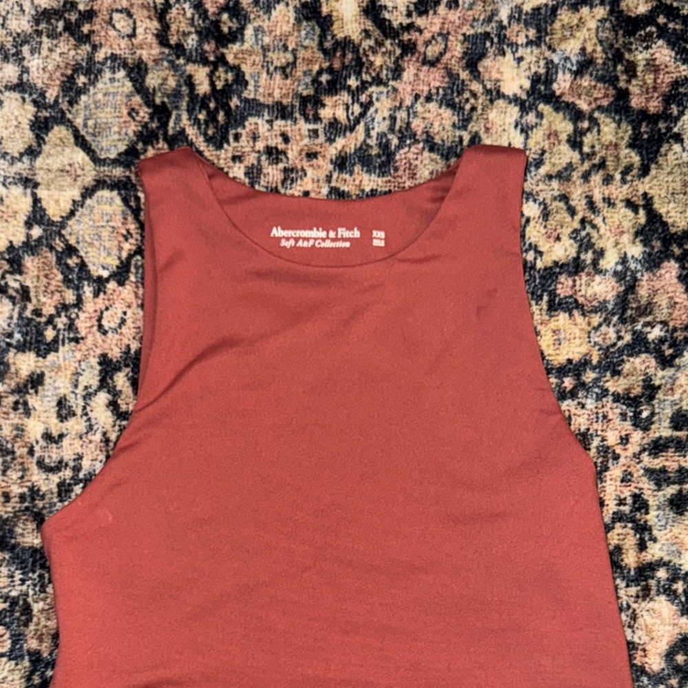 Abercrombie & Fitch Women's SoftAF open back bodysuit NWOT